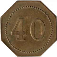 40 Centimes