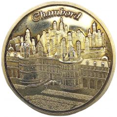 Jeton touristique - Souvenirs et Patrimoine - Château de Chambord