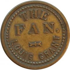 12 1/2 Cents - The Fan, Louie Grant Salinas California