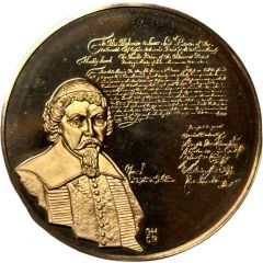 Medal - Jewish People`s History M. Ben Israel