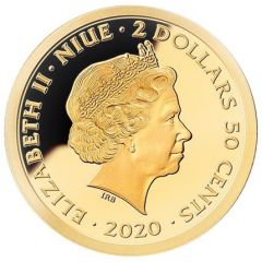 2 Dollars 50 Cents - Elizabeth II Georg Ots