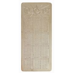 Lingot Calendrier 1995