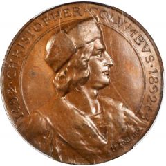 So-called Dollar - Discovery of America, World`s Columbian Exposition