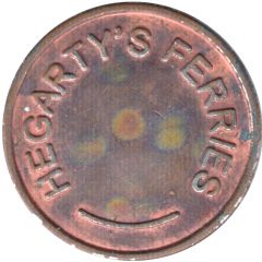 Token - Hegarty`s Ferries NSW Transit Token