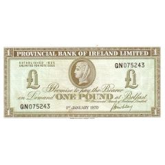 1 Pound Provincial Bank of Ireland