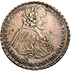 1/2 Thaler - Jakob Ernst von Liechtenstein-Kastelkorn