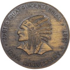 Token - Quasqueton Quasquicentennial Quasqueton, Iowa