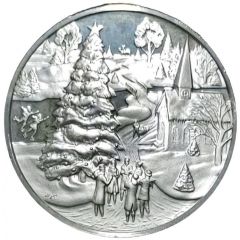Holiday Medal Holiday Scene