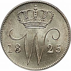 25 Cents - Willem I