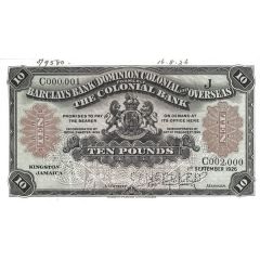 10 Pounds Barclays Bank