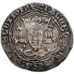 1 Groat - James II 2nd Coinage, 2nd Issue, Type II