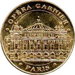 Monnaie de Paris Tourist Token - Paris Opéra Garnier