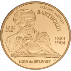 20 Euros Frédéric Auguste Bartholdi, gold
