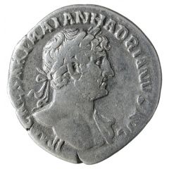 Denarius - Hadrian P M TR P COS DES II CONCORD, Concordia and Spes