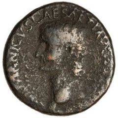 As - Germanicus C CAESAR AVG GERMANICVS PON M TR POT