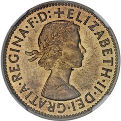 2 Cents - Elizabeth II Decimal Pattern