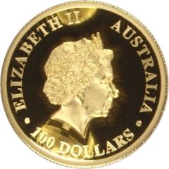 100 Dollars - Elizabeth II 4th Portrait - Koala - Gold Bullion Coin