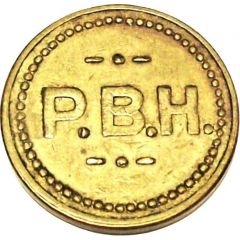 Token - P.B.H. Bunker Hill, Oregon