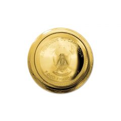 5000 Francs Trans-Siberian Railway: gold plated