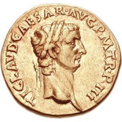 Aureus - Claudius PACI AVGVSTAE, Pax and Nemesis