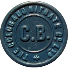 10 Centavos The Colorado Nitrate Company - Oficina Carmen Bajo