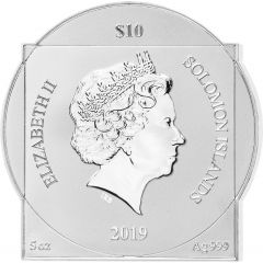 10 Dollars - Elizabeth II Vitruvian Man