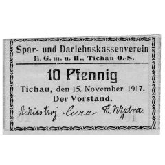 10 Pfennig Spar- und Darlehnskassenverein