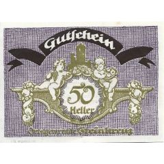 50 Heller Steinkreuz
