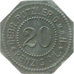 20 Pfennigs - Penzig Gebr. Putzler G.M.B.H.