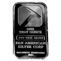 1 oz Silver Bar - Pan American Silver Corp