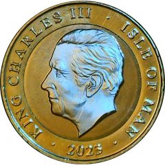 2 Pounds - Charles III Basking shark