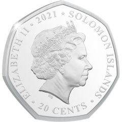 20 Cents - Elizabeth II Tyrannosaurus Rex