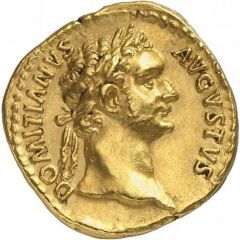 Aureus - Domitian GERMANICVS COS XVI, Minerva