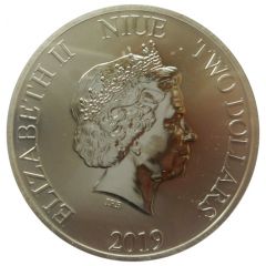 2 Dollars - Elizabeth II Happy Pig
