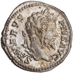 Denarius - Septimius Severus LIB AVG III P M TR P X COS III P P, Liberalitas