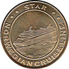 Token - Caribbean Mint Norwegian Cruise Line - Star