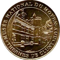 Monnaie de Paris Tourist Token - Thermes de Cluny Musée national du moyen-age