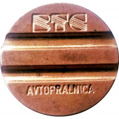 Car Wash Token - BTC Copper, Ljubljana