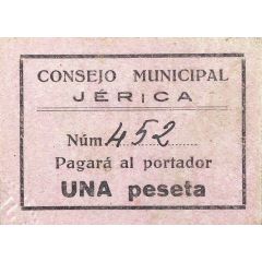 1 Peseta Jérica