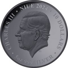 10 Dollars - Charles III Year of the Dragon