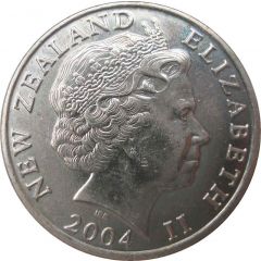 20 Cents - Elizabeth II 4th portrait, Pukaki, non-magnetic