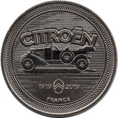 Monnaie de Paris Tourist Token - Citroën 1919-2019