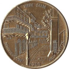 Mardi Gras Token - Elks Krewe of Orleanians Vieux Carré, New Orleans, Louisiana