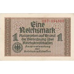 1 Reichsmark Reichskreditkassenschein