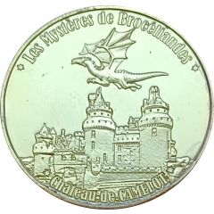 Jeton touristique - Atelier des Trésors - Paimpont - Château de Camelot