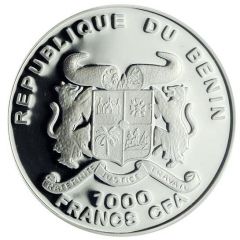 1000 Francs Endangered Wildlife - Elephant