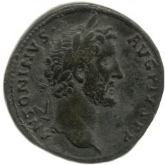 Sestertius - Antoninus Pius DACIA COS II S C, Dacia