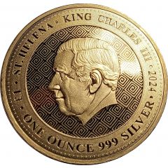 1 Pound - Charles III Owl of Athens, 1 oz Fine Silver
