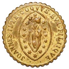 Counter Token copie d`un ducat d`or du doge Alvise III Mocegino