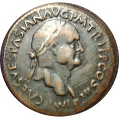 Token - Carrarmato Perugina Sestertius - Vespasianus Roma